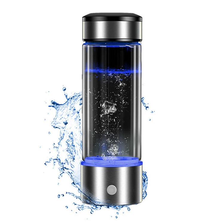 Healthy Cheap Price Glass Stainless Steel Quiet Rechargeable Electrolysis H2 Japan Hydrogen Water Generator