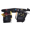 Heavy-Duty Tool Belt - Tactical Work Organizer - Utility Pouch - Carpenters Electrician Contractor Apron Bag