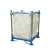 Import Heavy duty vertical powder coating warehouse detachable galvanized steel stacking storage bag big metal pallet from China
