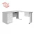 Import Henan steel products office equipment L Shape Metal Leg MDF Top Boss Table computer desks with locking drawers from China