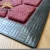 Import Hexagen Polyester Water Absorption Floor Mat Rubber Door mat from China