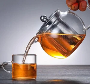 High borosilicate glass teapot heat - resistant thickened teapot glass