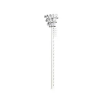 High power 2400w 30m high mast lighting pole tower stadium light street light