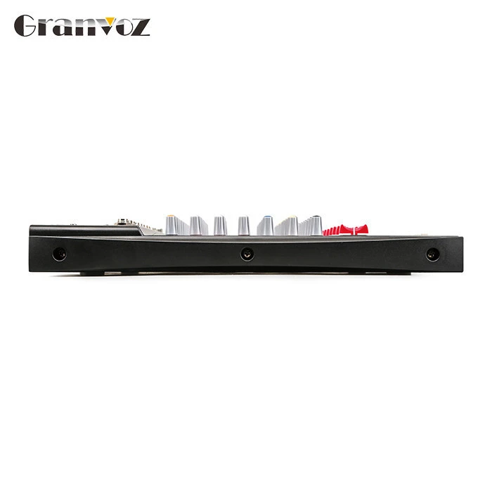 High Quality 6 Channels audio dj music mixer without Amplifier