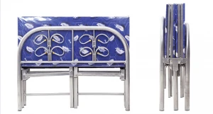High quality adjustable hotel furniture iron steel hospital single folding bed