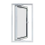 Import High Quality And Hot Sale Double Tempered Glass Windows  Aluminium Windows  French Casement Window from China