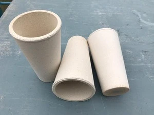 high quality ceramic for gold melting fire assay crucible