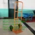 Import high quality cheap price hand truck Garden Tool Trolley steel platform hand carry trolley cart HT1805 transport hand trolleys from China