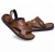 Import High quality cheap summer outdoor sport men leather sandals from China