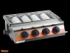 High quality commercial power save table top gas Barbecue Oven / BBQ grill VDK-735