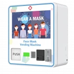 High quality english version wall mounted mini masks vending machine with bill acceptor
