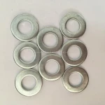 high quality galvanized DIN125 DIN127b 12mm flat washer spring washer