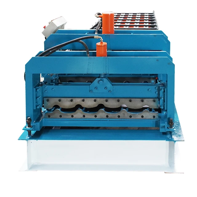High Quality Glazed Roof Tile Roll Forming Machine Making Construction Material