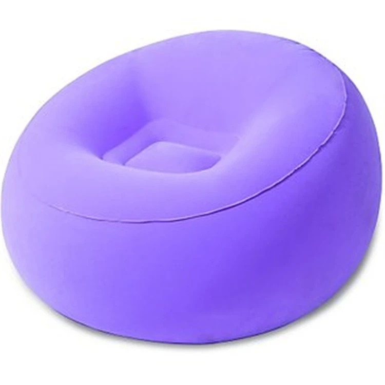 High Quality Low Price Comfortable  Inflatable sofa chair One seat Recreational sofa for Living Room Decorative