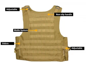 High quality multi equipment pockets combat vest military tactical bullet proof vest
