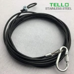 high quality nylon coated 316 stainless steel Wire Rope