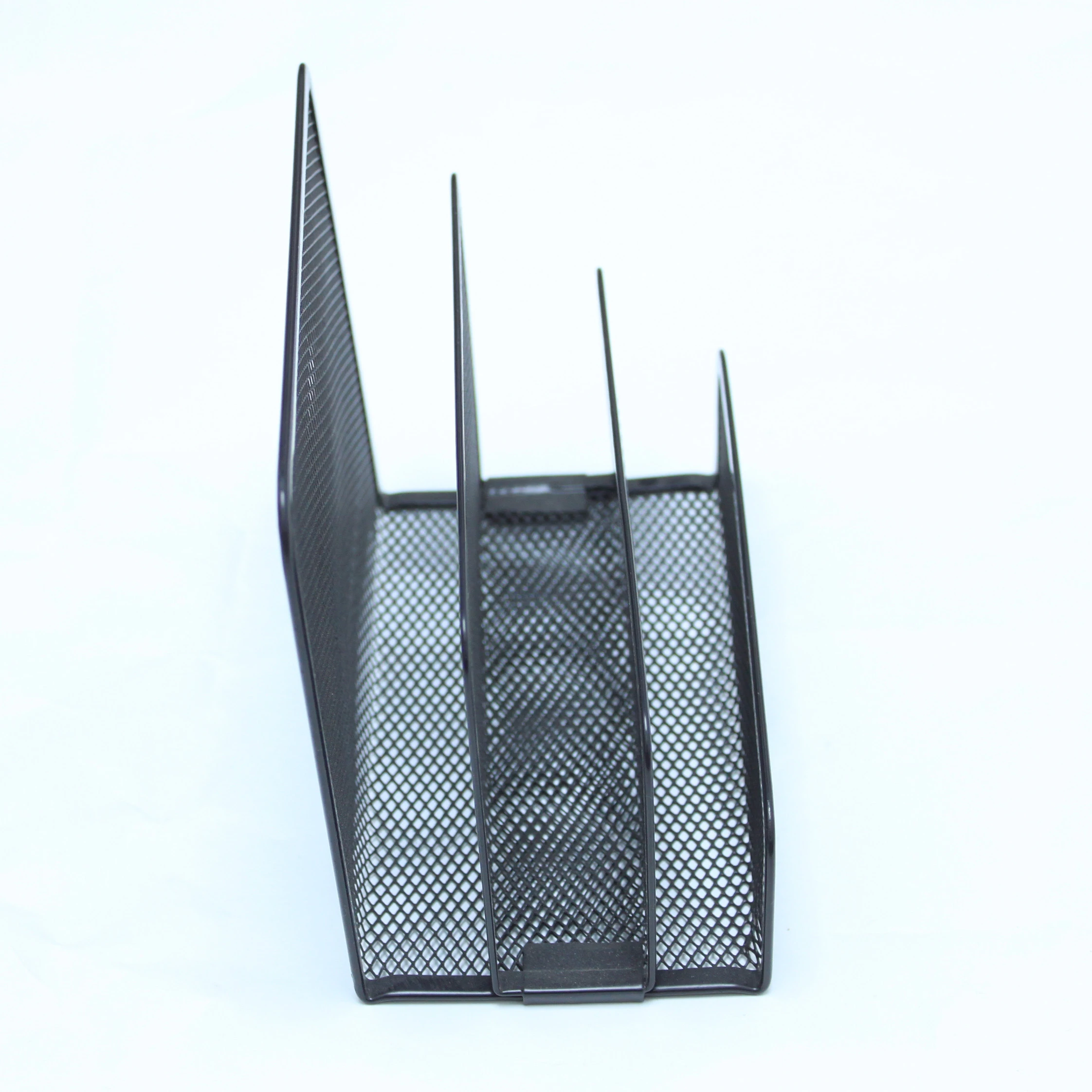 High quality office stationery metal mesh wire desk organizer ,letter sorter and mesh pen holder
