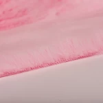 High quality plush faux fur fabrics rabbit winter coat fabric
