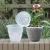 High quality PP plastic 7 Inches Orchid Pots with Hole