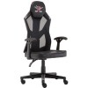 High quality racing chair and plastic mesh gaming chair with fixed armrest