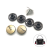 Import High quality round different size leather double cap stainless steel studs rivet from China