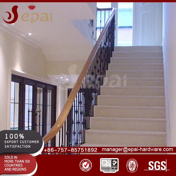 High quality stainless steel wrought iron railing parts for staircase with Competitive price