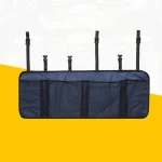 High quality trunk car back seat storage bag multi-pocket back seat organizers with mesh