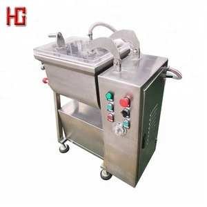 High quality vacuum meat mixer machine / meat stuffing mixer for sale