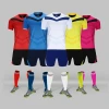 high quality  white  soccer numbers shirts supplier classic soccer jerseys team