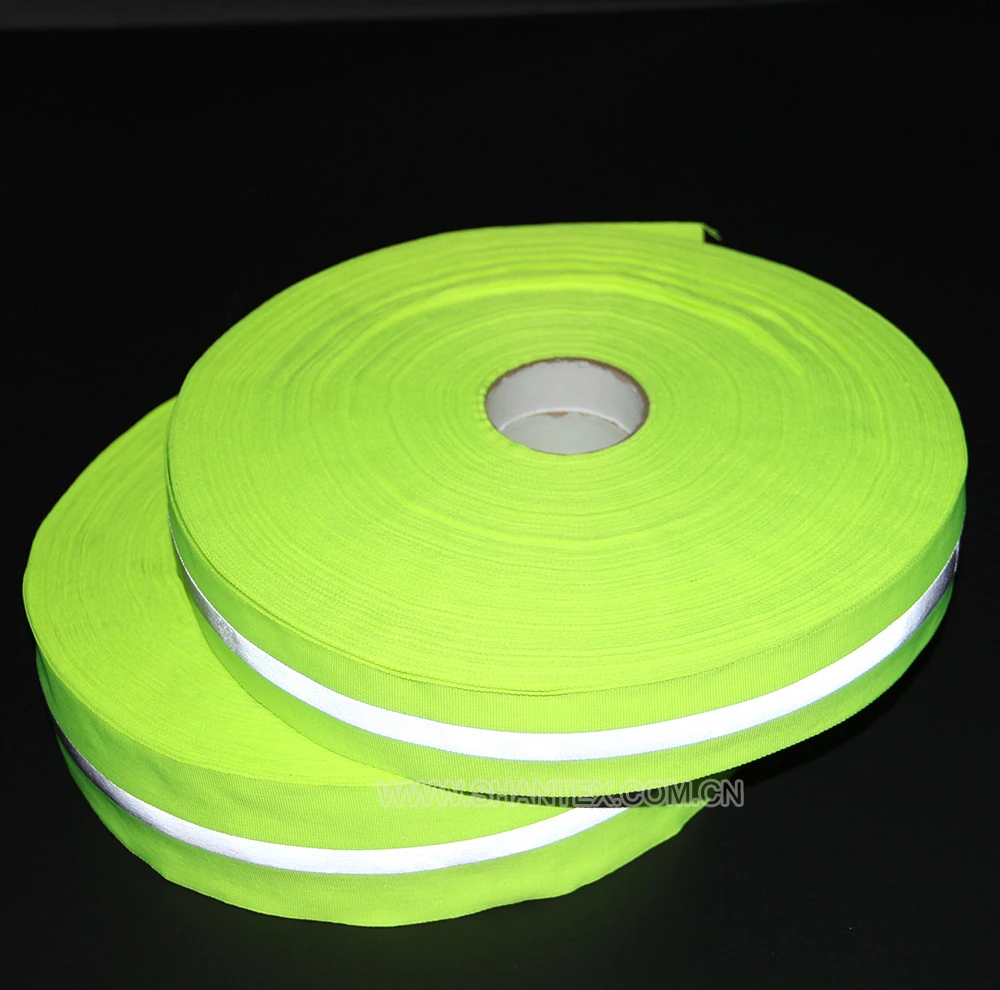 High Reflective Tape in Heat Transfer or Sewed on webbing