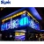 Import High resolution led video HD image 1R1G1B  led transparent glass advertising screen from China