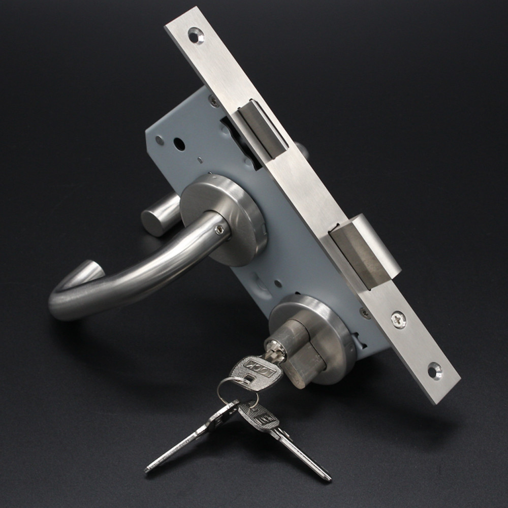 Buy High Security Fire -rated Stainless Steel 304 U Sharp Door Handle ...