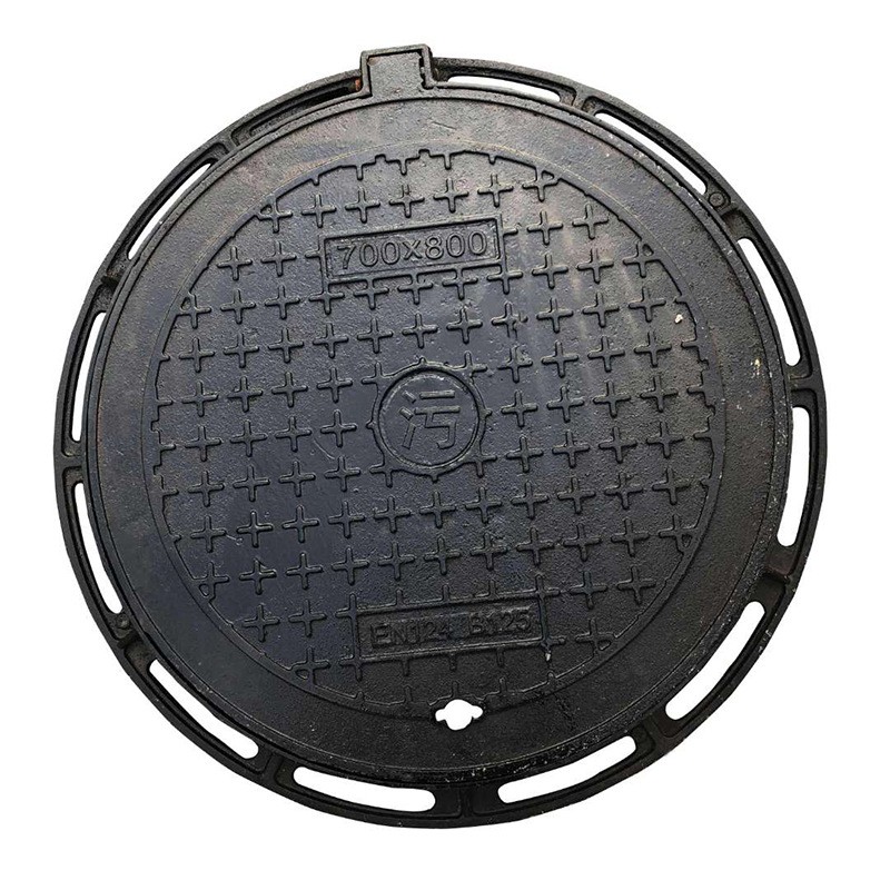 High Strength Cast Ductile Iron Sewer Manhole Cover