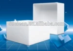 High Temperature Square White Quartz Crucible For Melting
