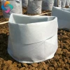 High tensile strength recyclable non woven geo textile planting tree grow bags
