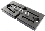 hole punch locator log tenon carpentry diy tool