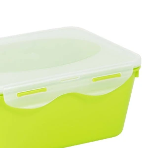 Home appliances kitchen clip lock food storage container with durable product 5000 ml