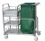 Import Hospital Waste Cleaning Cart Medical Dressing Trolley from China