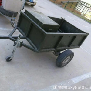 Hot Dipped Galvanized Farm small strong box Utility Trailer