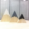 Hot Item Wooden Mountain Ornaments Home Decoration Wood Crafts