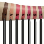 hot makeup Private label lip liner waterproof lip liner pencil long lasting high quality matte 7 colour lip liner