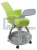 Import Hot Plastic Armchairs School node Chair with Casters of School Furniture Table and Chair from China