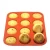 Import Hot products bakeware set 12 cups silicone muffin tray round muffin pan from China