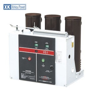 Hot sale 12KV Indoor ac high voltage three-phase vacuum circuit breaker