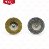 Hot sale abrasive tool finishing tool stainless wire wheel round shape copper wire wheel
