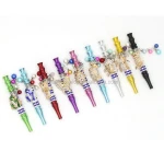 Hot Sale Accessories Bling Holder Smoking Pipes Metal Hookah Tips