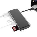 Hot Sale Beelan USB C Hub Adapter 7 in 1 Type C Hub to 4k 3 USB 3.0 Ports Type C USB Hubs