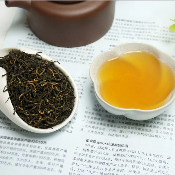 Hot sale Chinese black tea Golden Eyebrow slimming tea Jin Jun Mei black tea