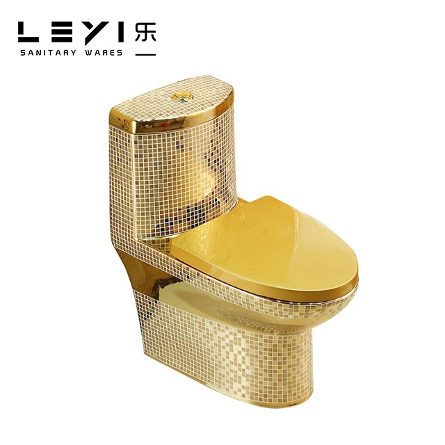 Hot Sale Chinese Ceramic Bathroom WC Pan Sanitary Ware Toilet Wash Down One Piece Siphonic Closet Toilets