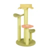 Hot Sale Climbing Rack Pet Tree And Cat Scratcher Cat Tower Kitten Wooden Popular Wood Cat Scratch Play